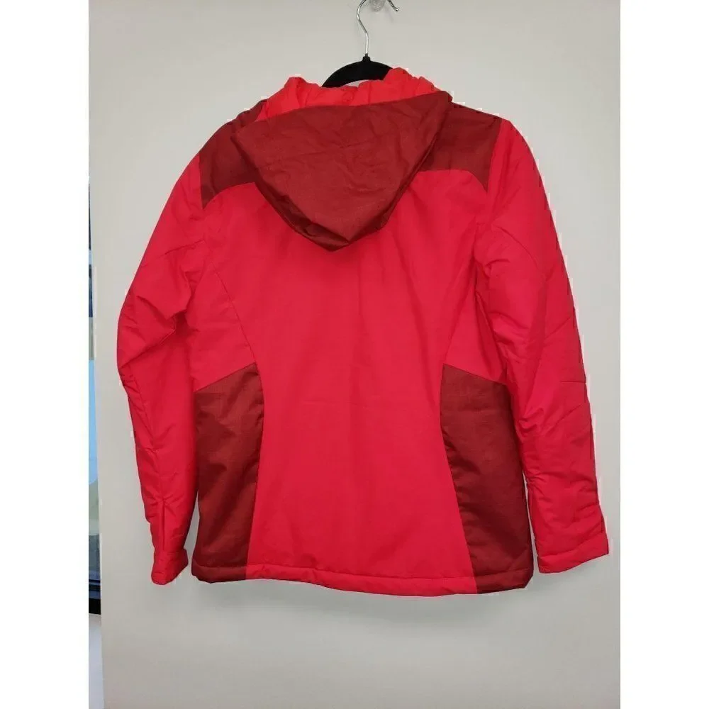 ‎Columbia NEW Tipton Peak Red Hooded Jacket XS
